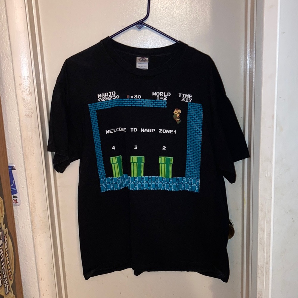 Super Mario Bros Secret room shirt